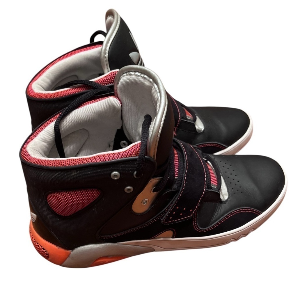 Adidas Roundhouse Mid Orange/Black/Silver Size 10 - Picture 4 of 6